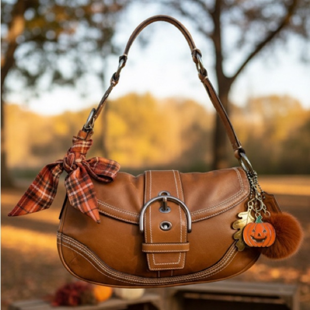 Coach SoHo Brown Leather Handbag